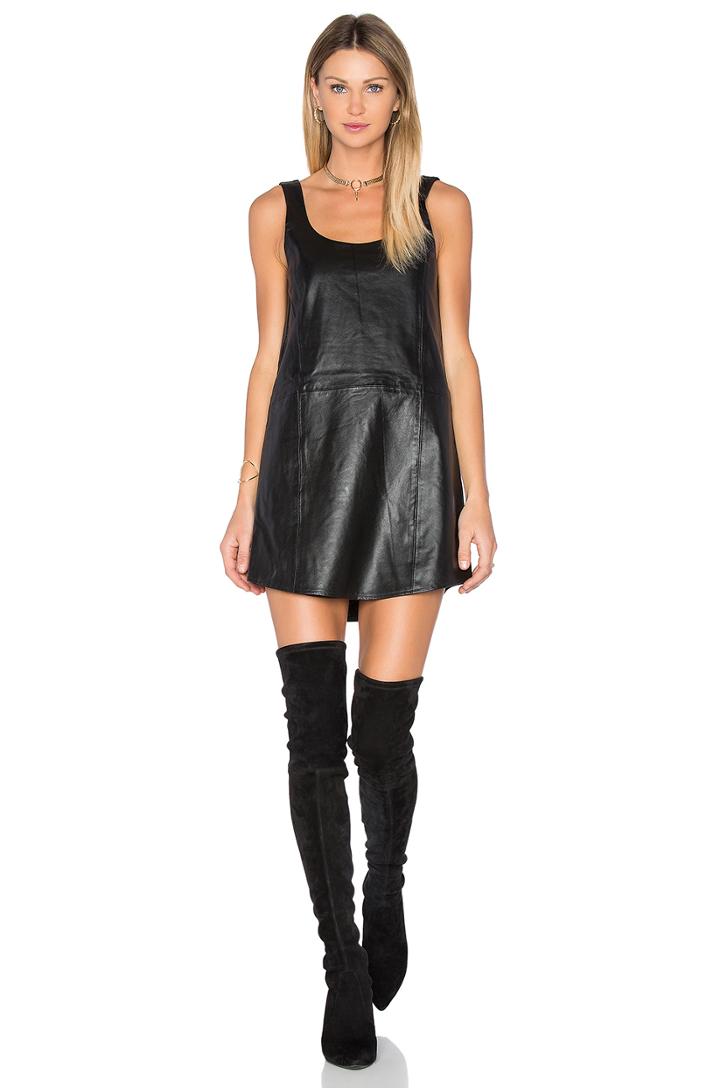 Leather Tank Dress