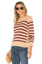 Breton Side Button Stripe Sweater