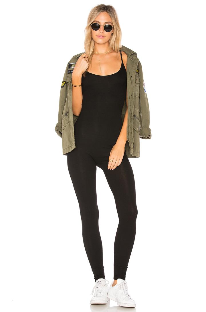 Rib Strappy Jumpsuit