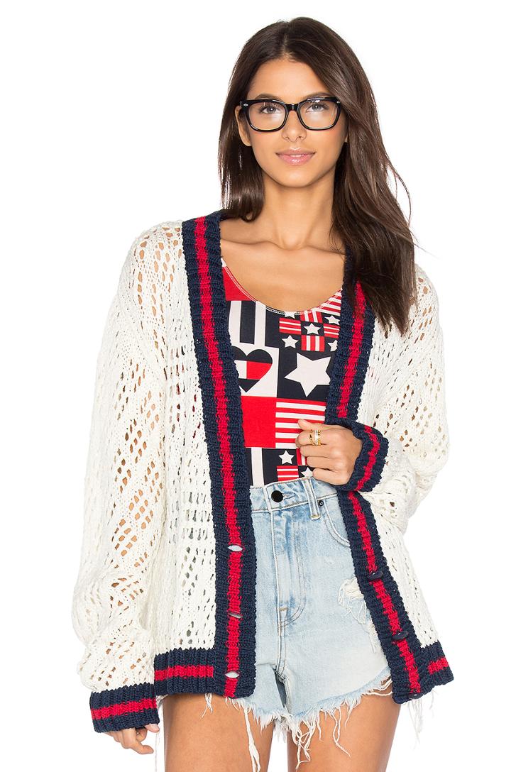 V Neck Corporate Cardigan