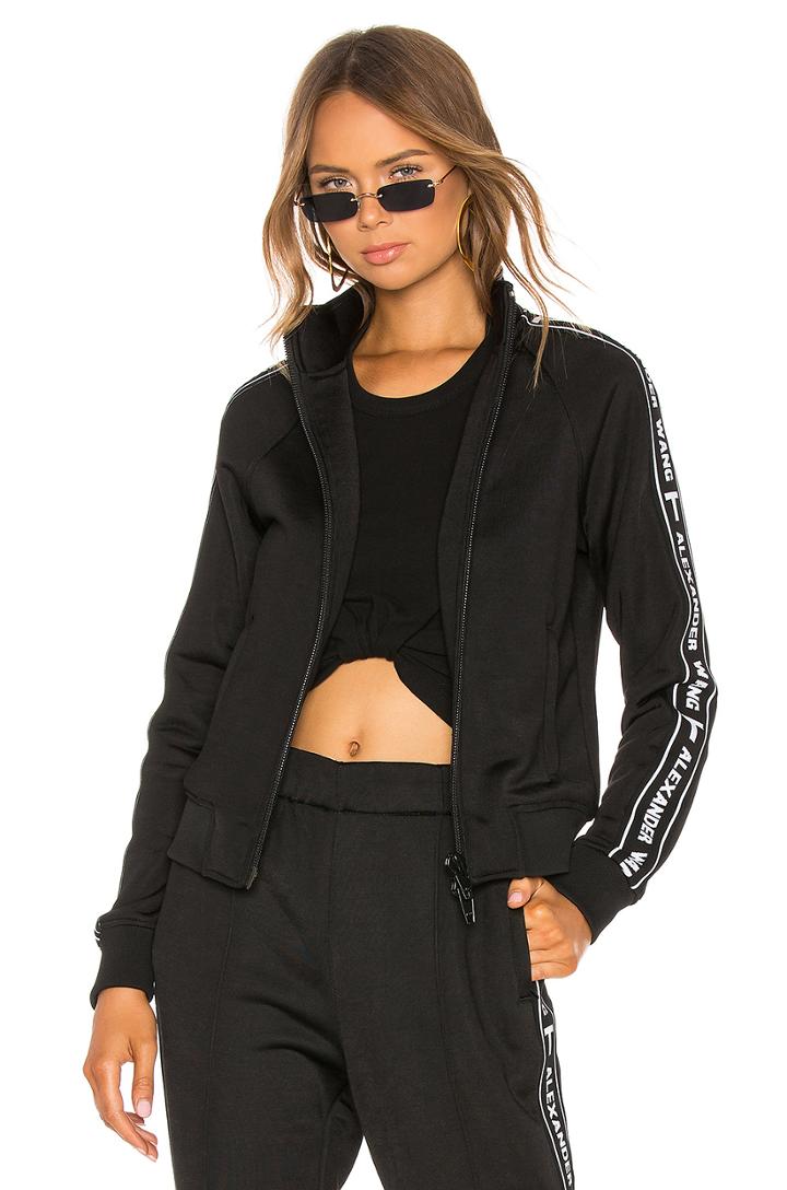 Sleek Shrunken Track Jacket