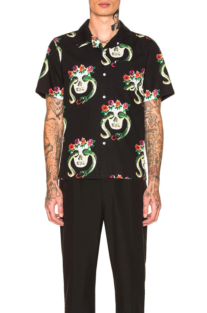 Skull Pattern Shirt