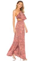 X Revolve Zoe Halter Dress