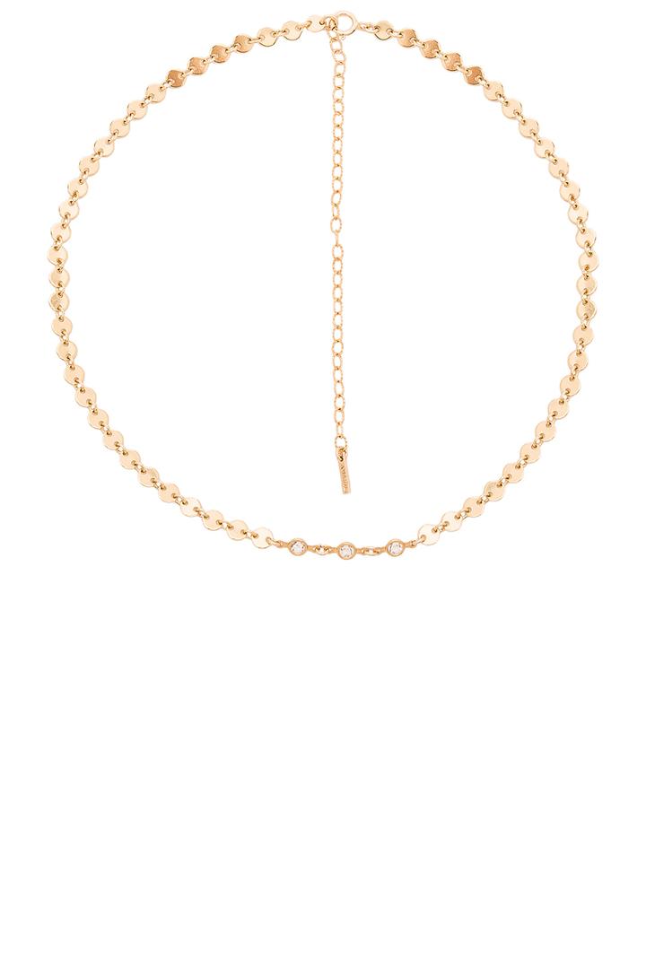 Pia Triple Crystal Necklace