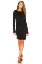Pique Tie Front Dress