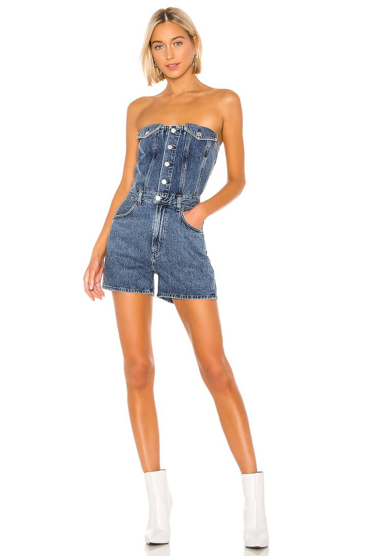 Sandy Strapless All In One Short