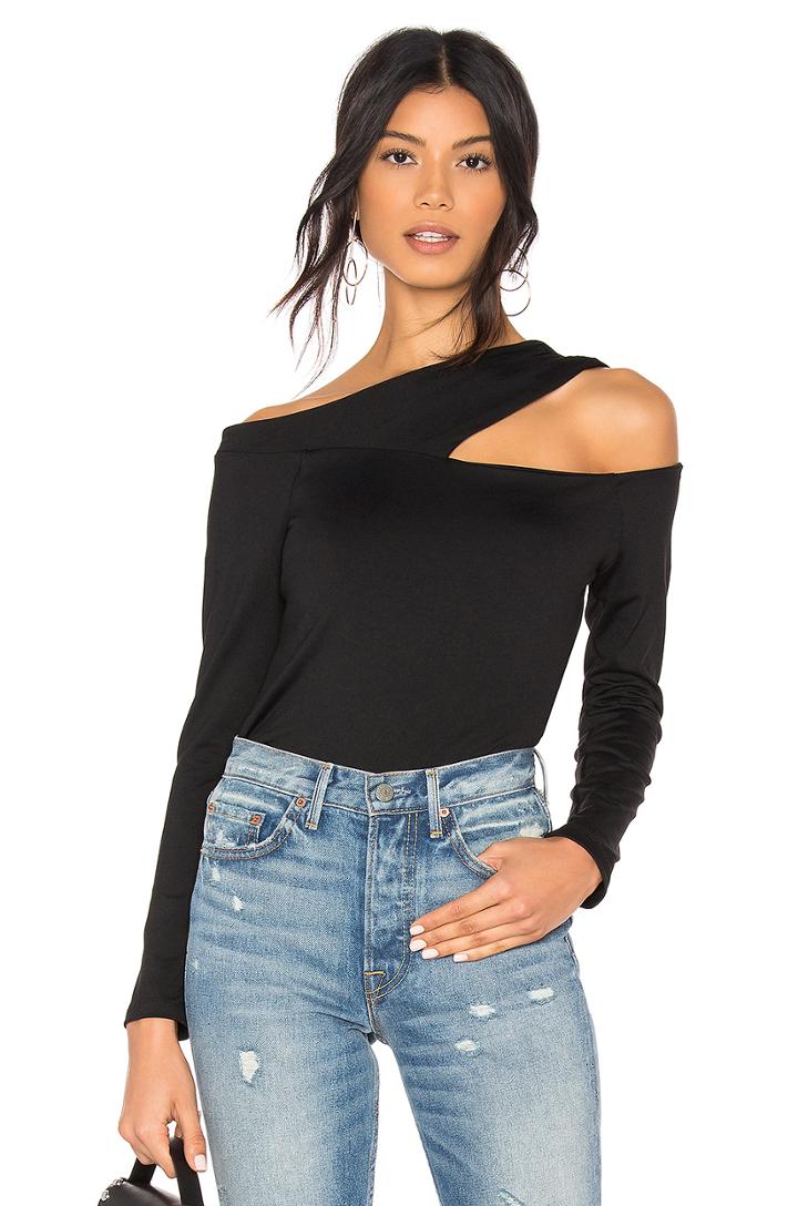 Gathered Cross Strap Top