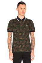 Camoflauge Pique Polo