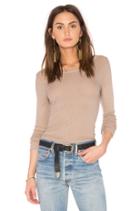Rib Long Sleeve Top