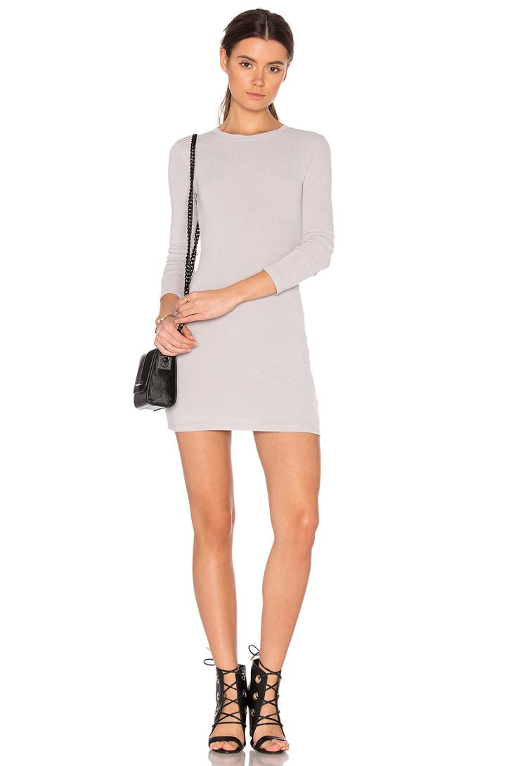 X Revolve Hacci Long Sleeve Mini Dress