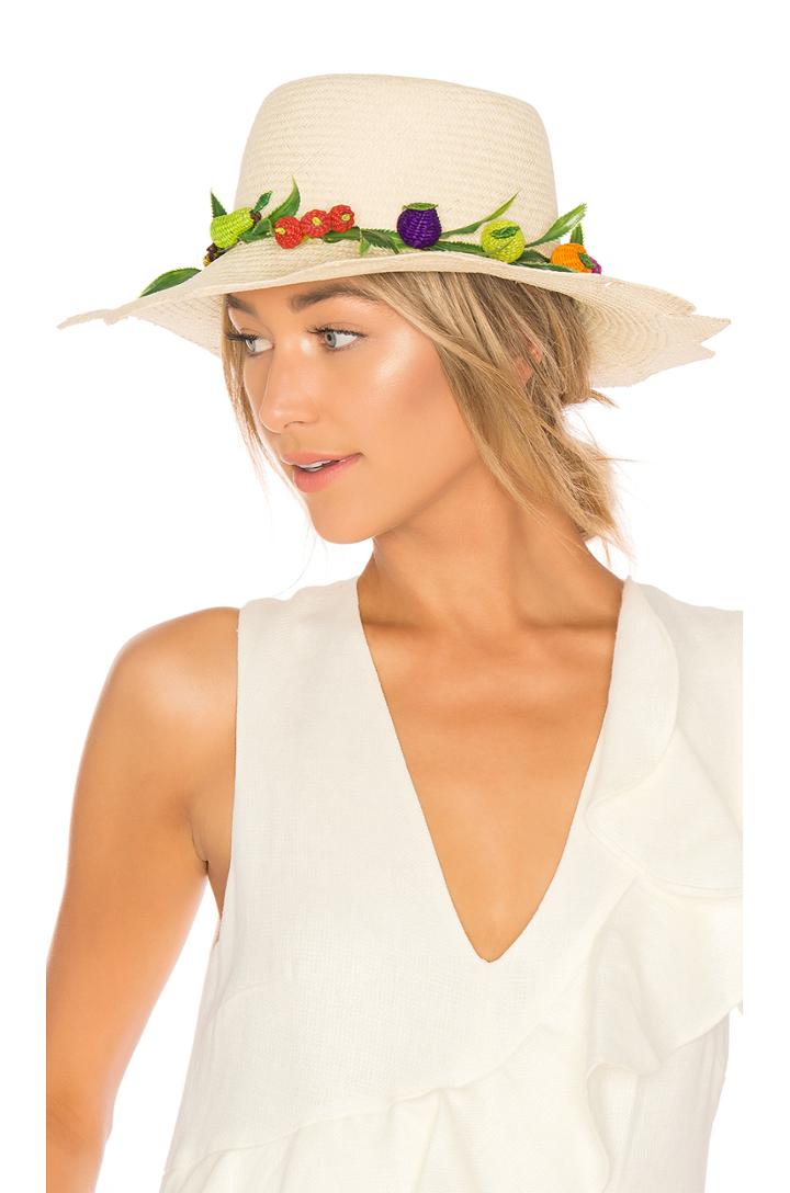 Tutti Frutti Straw Hat