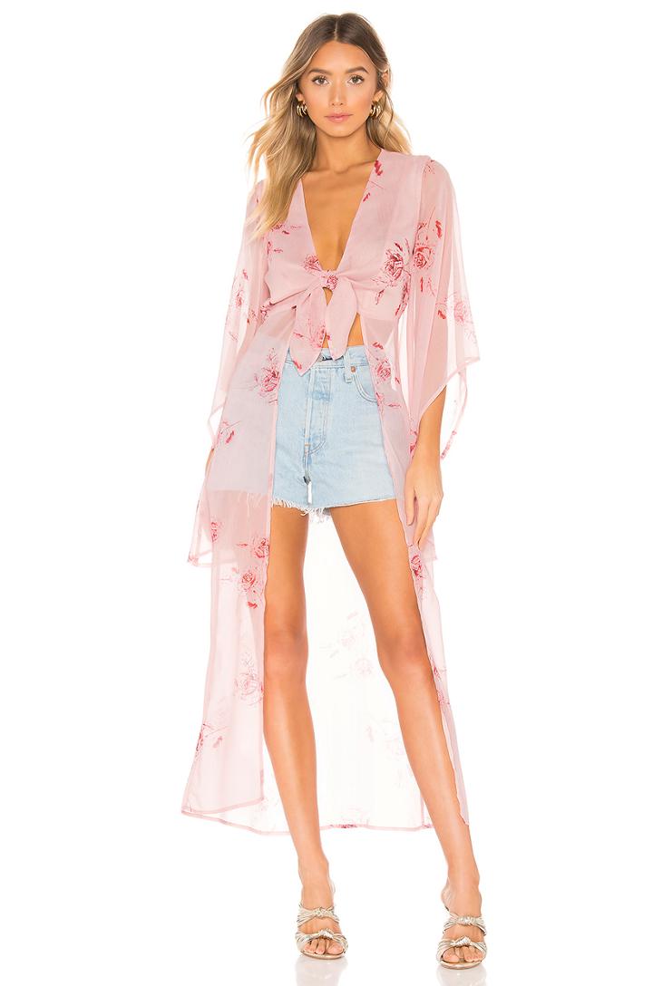 X Revolve Isa Maxi Blouse