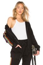 Be Stripe Zip Hoodie