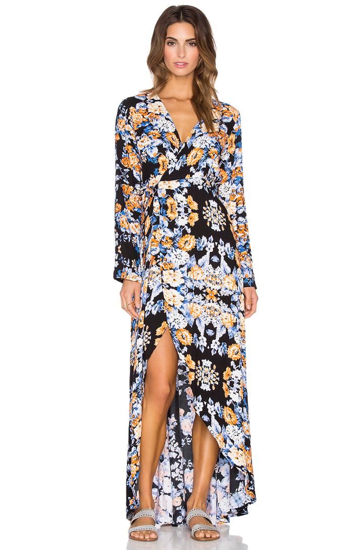 Bella Wrap Maxi Dress
