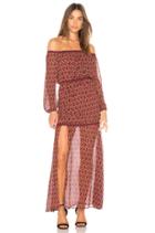 Drift Off The Shoulder Maxi Dress