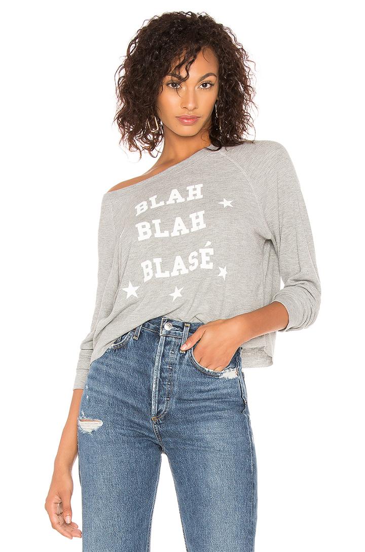 Blah Blah Blase Monte Crop Pullover