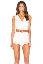 Stella Sheer Billow Front Romper