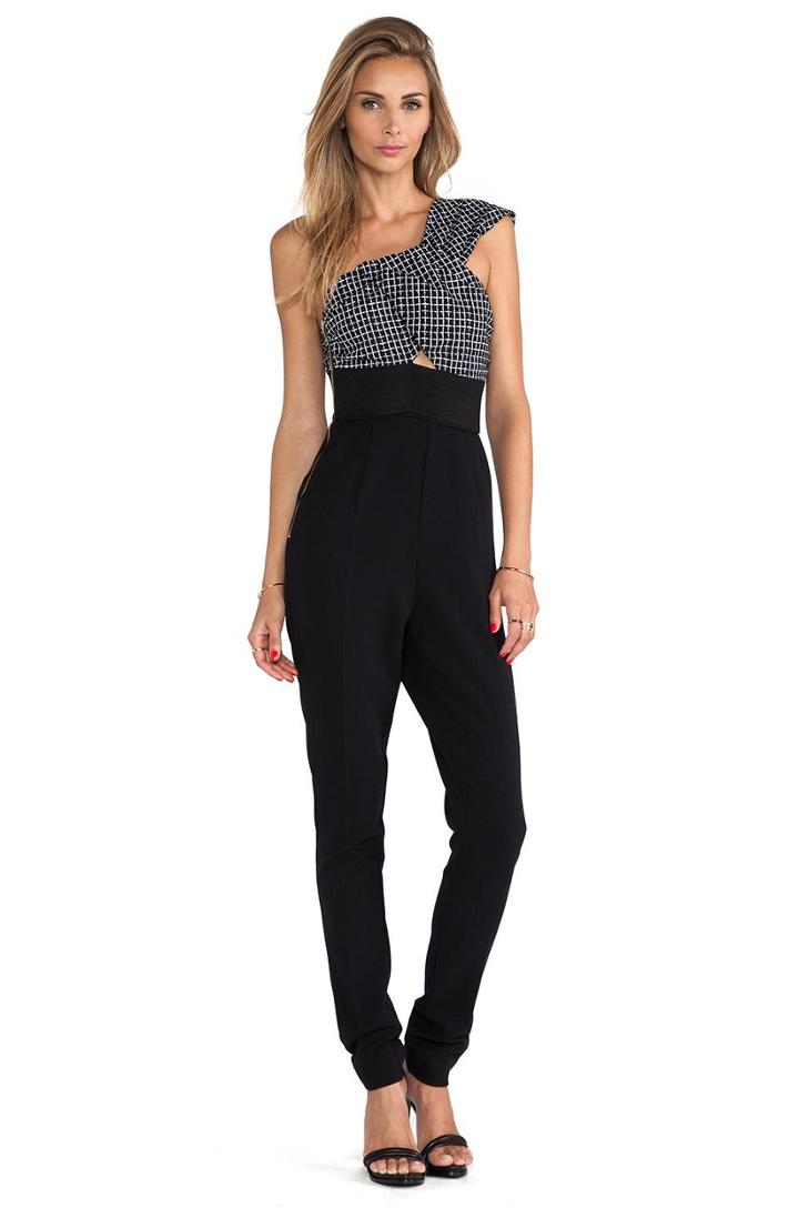 One Shoulder Jumpsuit