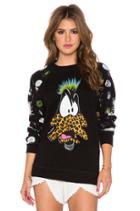 Prim Punk Daffy Sleeve Oversized Sweatshirt