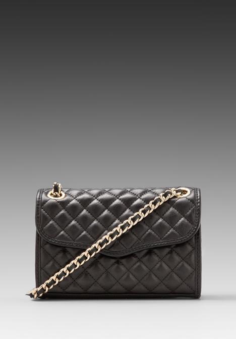 Rebecca Minkoff Diamond Quilt Mini Affair In Black