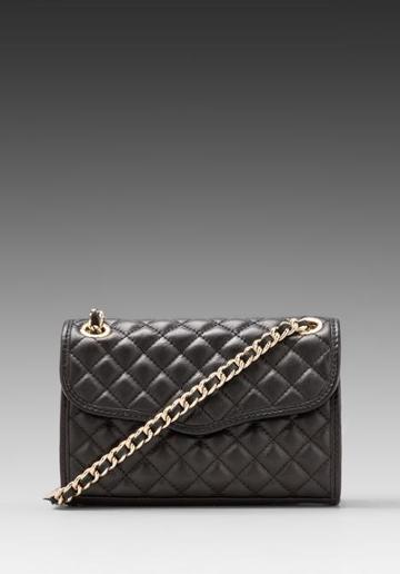 Rebecca Minkoff Diamond Quilt Mini Affair In Black