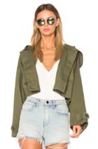 Crop Hooded Jacket