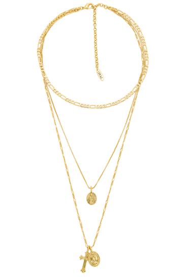 X Sabo Luxe The Isidore Cross Charm Necklace