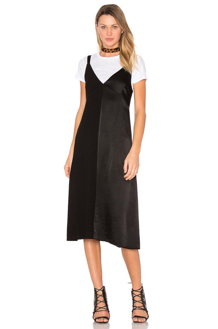 Dual Satin Dress
