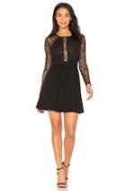 Lace Trimmed Dress