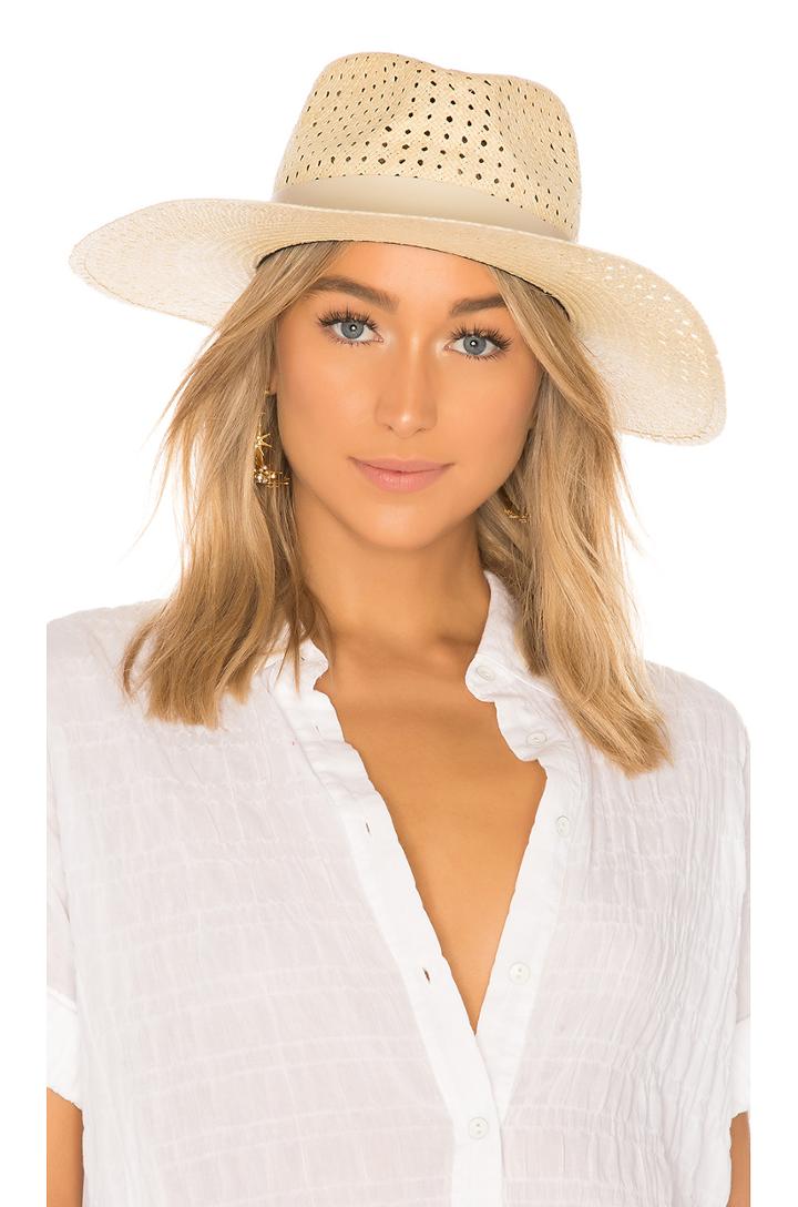 Lacey Wide Brim Panama Hat