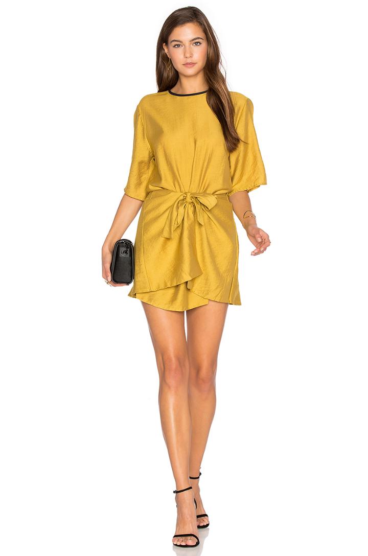 Abel Wrap Mini Dress