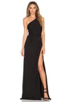 One Shoulder Maxi Dress