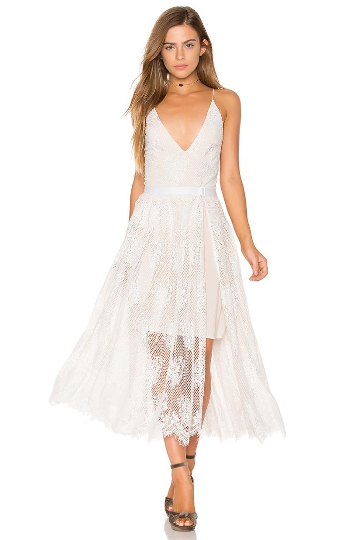 Matchpoint Midi Lace Dress