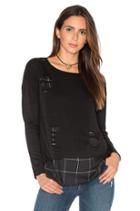 Brooklyn Plaid Sweatshirt