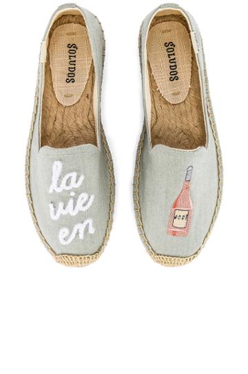La Vie En Rose Smoking Slipper