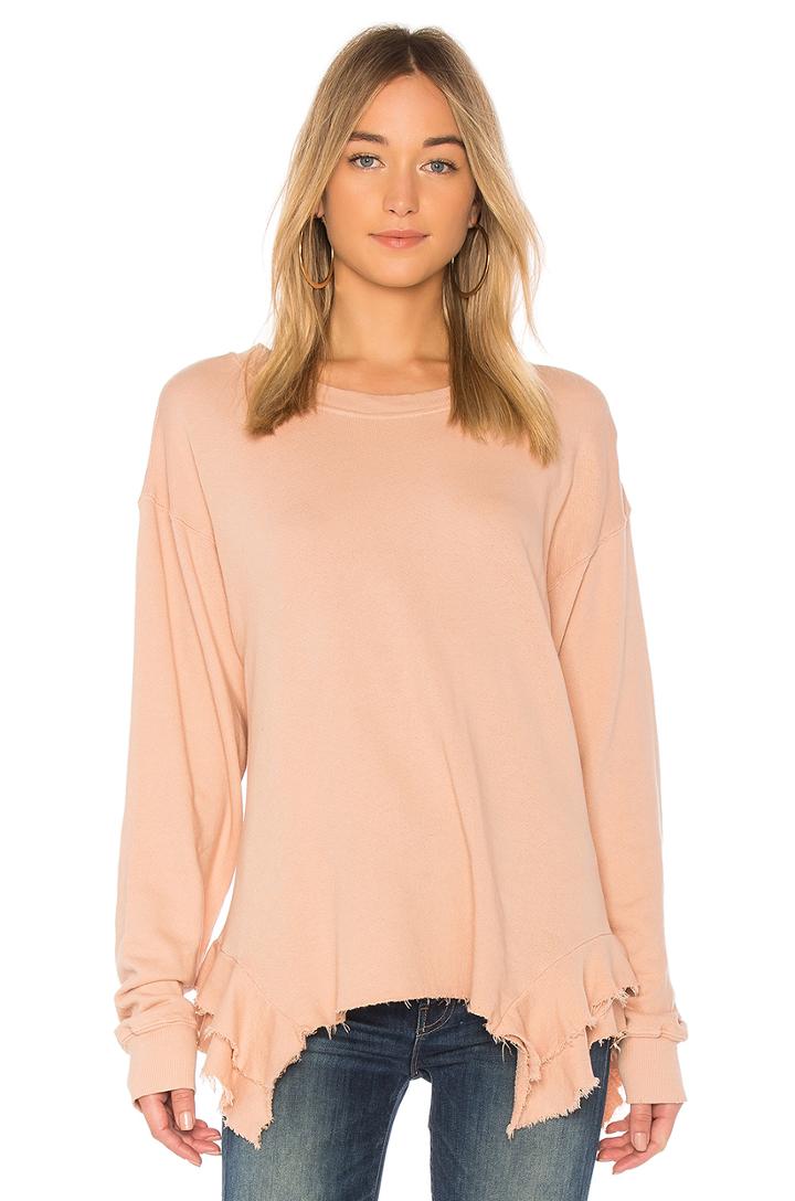 The Slouchy Ruffle Sweatshirt