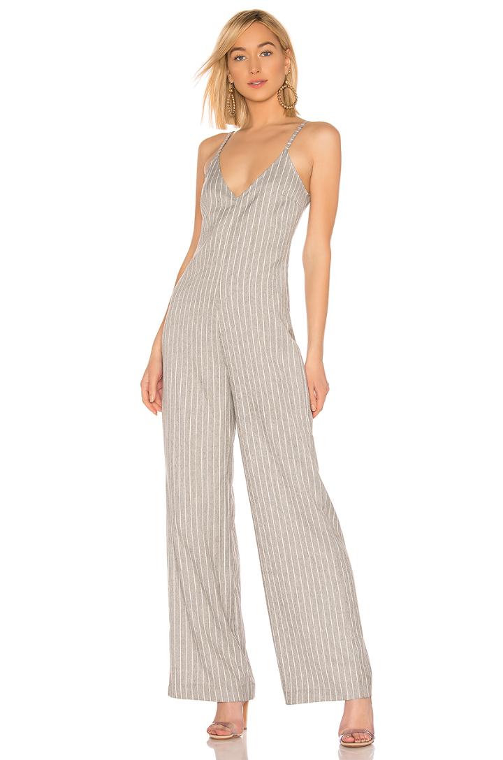 Black Cruise Stripe Jumpsuit