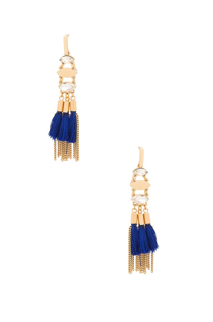 Tassel And Fringe Chandelier Earring