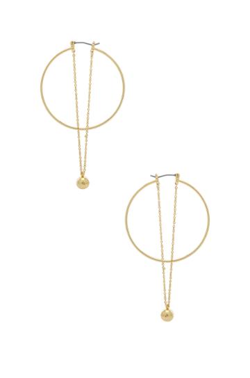 Ball And Chain Hoops