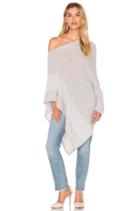 Rye Cashmere Poncho