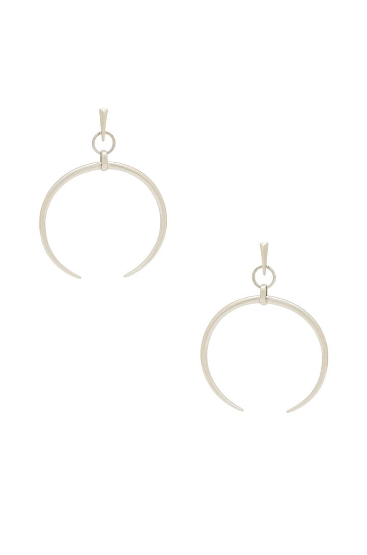 Oversized Crescent Hoops