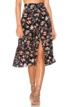 Chinoiserie Midi Skirt