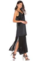 Silk Chiffon Slip Dress