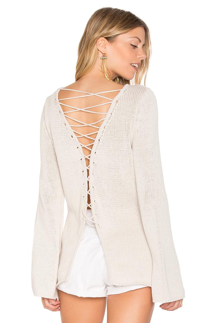 Galveston Cross Back Sweater
