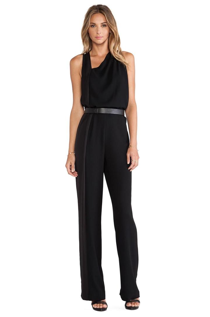Sleeveless Asymmetrical Jumpsuit