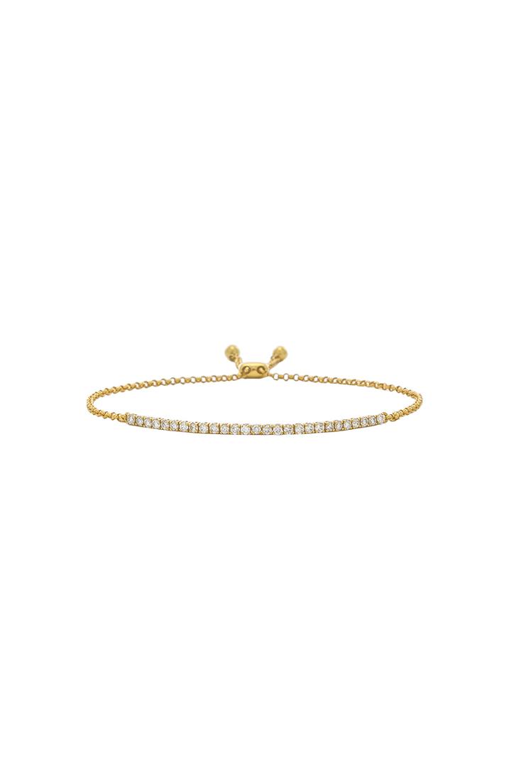 Diamond Zipper Bracelet
