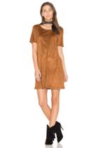 Sueded Ivy Shift Dress