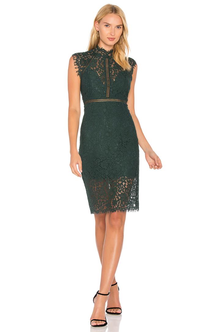 Lace Panel Dress
