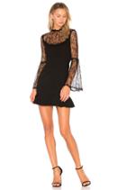 Lace Flounce Dress