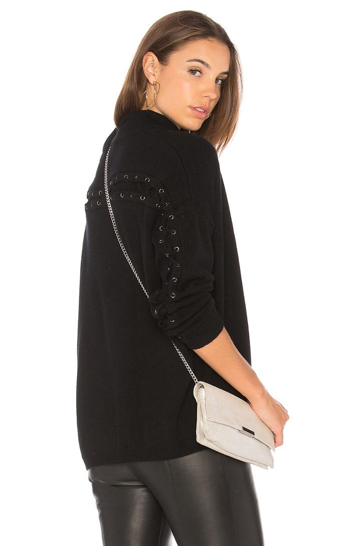 Laced Back Sweater